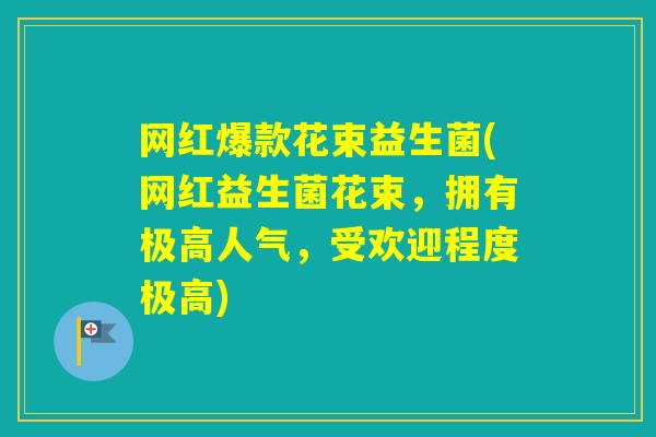 网红爆款花束益生菌(网红益生菌花束，拥有极高人气，受欢迎程度极高)