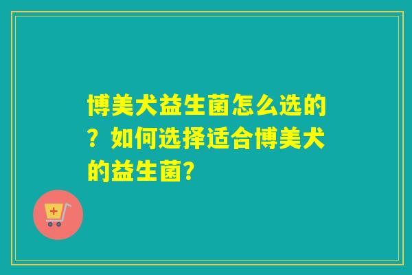 博美犬益生菌怎么选的?如何选择适合博美犬的益生菌? 博美犬益生菌怎么选的?如何选择适合博美犬的益生菌?