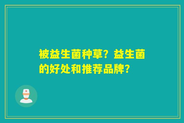 被益生菌种草？益生菌的好处和推荐品牌？