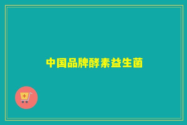中国品牌酵素益生菌