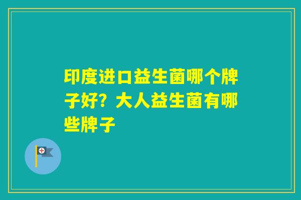 印度进口益生菌哪个牌子好？大人益生菌有哪些牌子