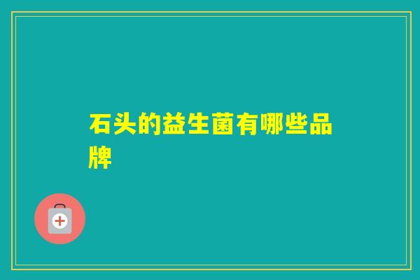 石头的益生菌有哪些品牌