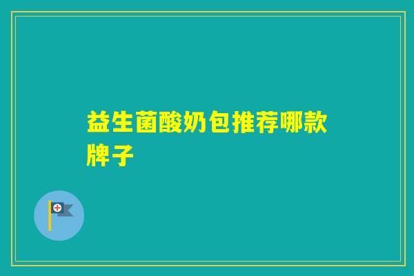 益生菌酸奶包推荐哪款牌子