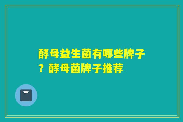 酵母益生菌有哪些牌子?酵母菌牌子推荐 酵母益生菌有哪些牌子?酵母菌牌子推荐