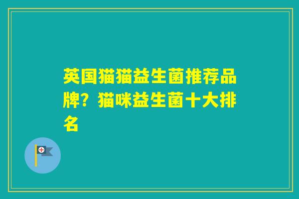 英国猫猫益生菌推荐品牌？猫咪益生菌十大排名