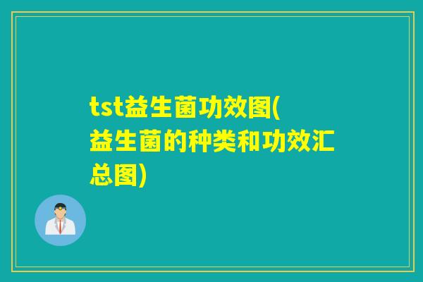 tst益生菌功效图(益生菌的种类和功效汇总图)
