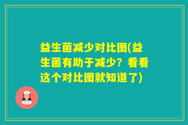 益生菌减少对比图(益生菌有助于减少?看看这个对比图就知道了) 益生菌减少对比图(益生菌有助于减少?看看这个对比图就知道了)