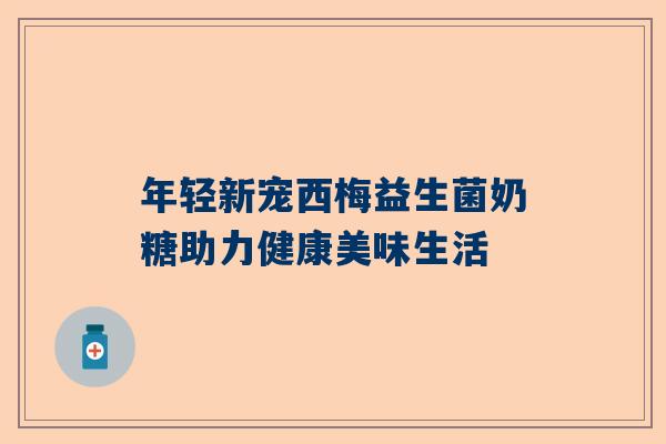 年轻新宠西梅益生菌奶糖助力健康美味生活